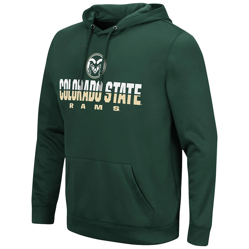 Chandail à capuchon Colosseum Green Colorado State Rams Lantern pour homme