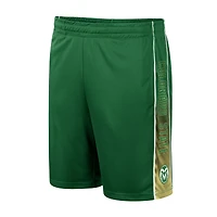 Men's Colosseum Green Colorado State Rams Lazarus Shorts