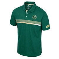 Colosseum Green Colorado State Rams No Problemo Polo pour homme