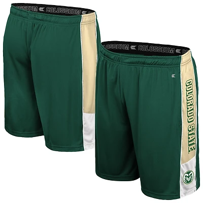 Short Quantum pour homme Colosseum Green Colorado State Rams