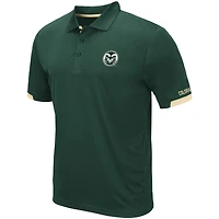 Polo léger Santry Colorado State Rams Colosseum Green pour homme