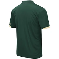 Polo léger Santry Colorado State Rams Colosseum Green pour homme