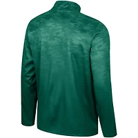 Men's Colosseum  Green Colorado State Rams The Machine Half-Zip Jacket