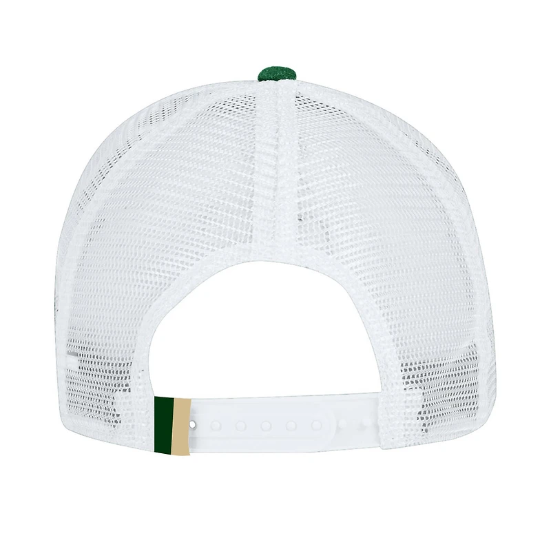 Casquette ajustable Sideline Blitzing Trucker 2024 verte Colorado State Rams pour homme Under Armour