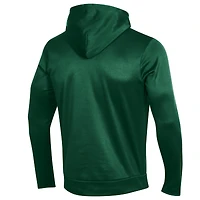 Sweat à capuche en polaire vert avec logo des Colorado State Rams pour homme Under Armour