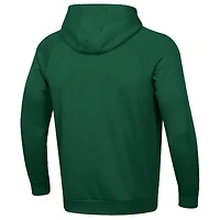 Men's Under Armour Green Colorado State Rams Softball All Day Arch Fleece Pullover Hoodie