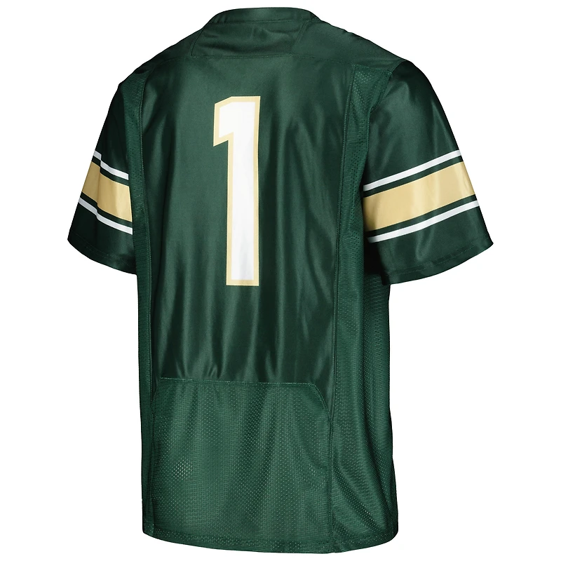 Men's Under Armour #1 Green Colorado State Rams Replica Football Jersey