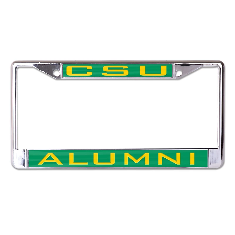 Cadre de plaque d'immatriculation WinCraft Colorado State Rams S/L Alumni