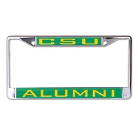 Cadre de plaque d'immatriculation WinCraft Colorado State Rams S/L Alumni