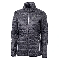 Doudoune zippée intégrale Eco noire pour femme des Colorado State Rams de Cutter & Buck