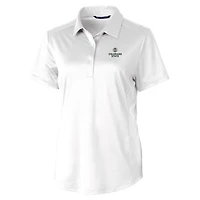 Polo extensible texturé Prospect pour femme Cutter & Buck, blanc, Colorado State Rams
