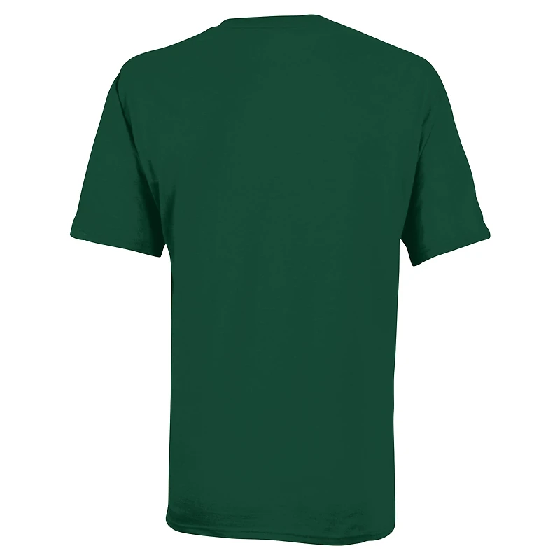 Youth Champion Green Colorado State Rams Arch Over Logo T-Shirt