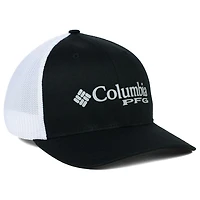 Casquette Columbia PFG Mesh Flex - Noir/Blanc