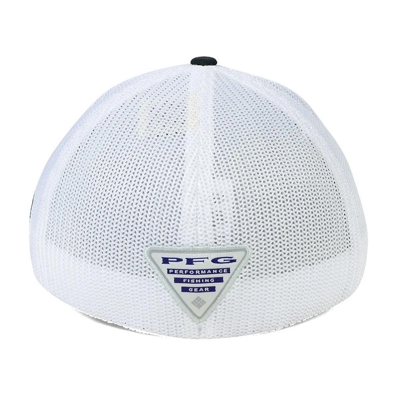 Casquette Columbia PFG Mesh Flex - Noir/Blanc