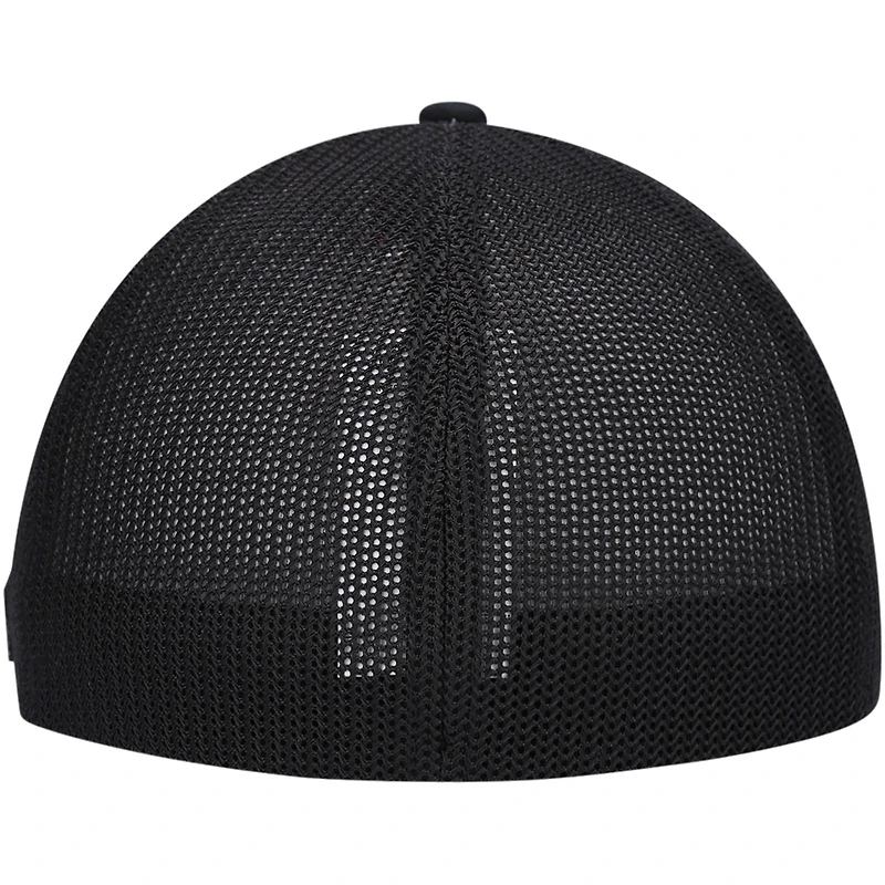 Men's Columbia Black Mesh Tree Flag Flex Hat