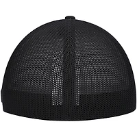 Men's Columbia Black Mesh Tree Flag Flex Hat