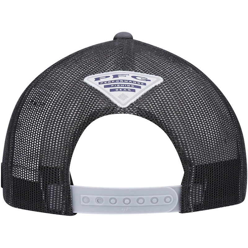 Men's Columbia Charcoal/ PFG Hooks Snapback Hat