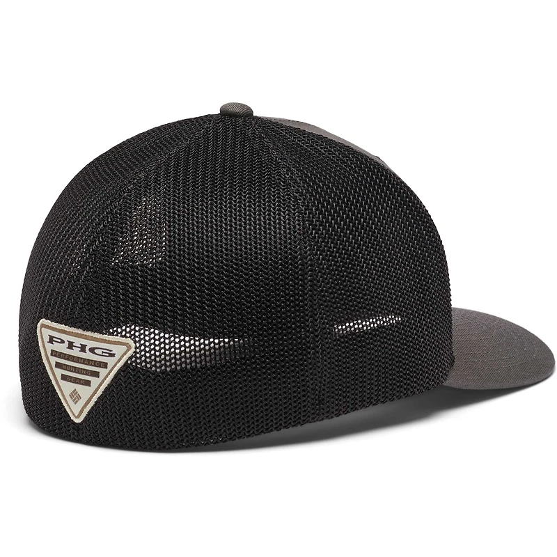 Men's Columbia  Graphite PHG Game Flag Flex Hat