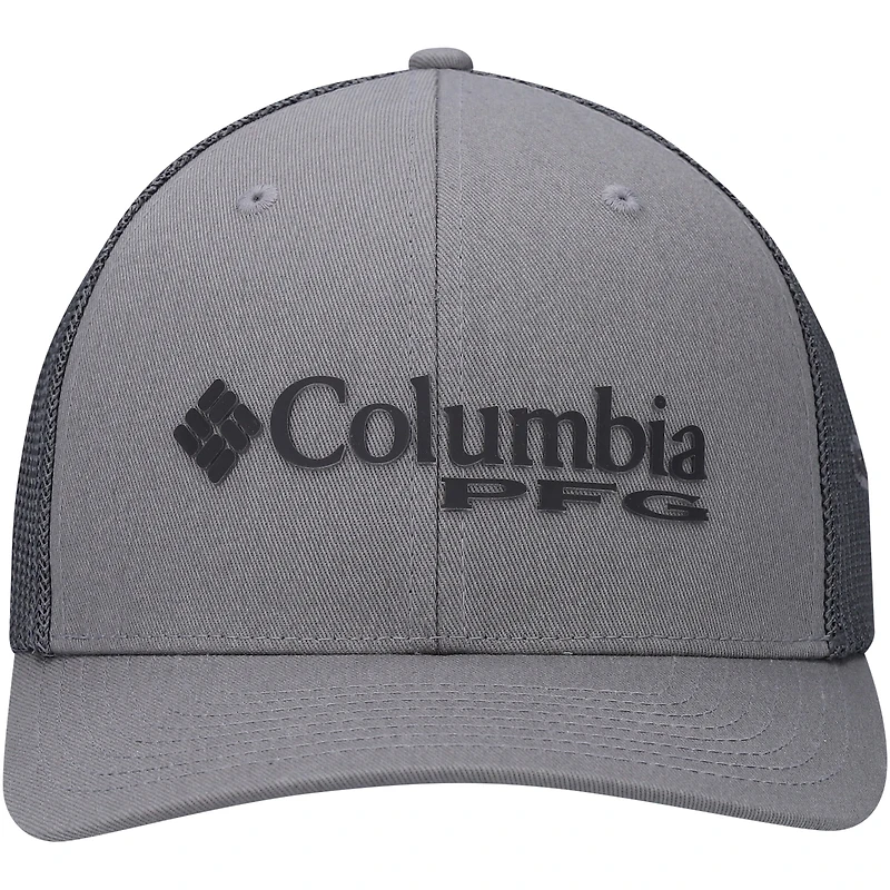 Casquette Flex en maille PFG gris/charbon Columbia pour hommes