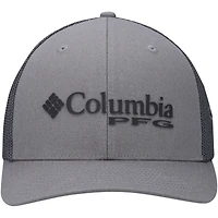 Casquette Flex en maille PFG gris/charbon Columbia pour hommes