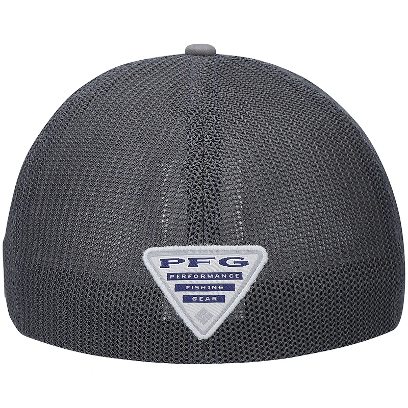 Casquette Flex en maille PFG gris/charbon Columbia pour hommes