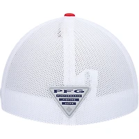 Men's Columbia PFG Red Fish Flag Mesh Flex Hat