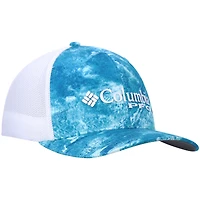 Men's Columbia PFG Turquoise Mesh Back Flex Hat