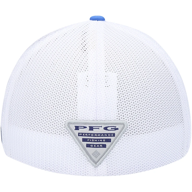 Men's Columbia Royal/White PFG Hooks Ball Flex Hat