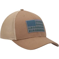 Men's Columbia Tan Tree Flag Flex Hat