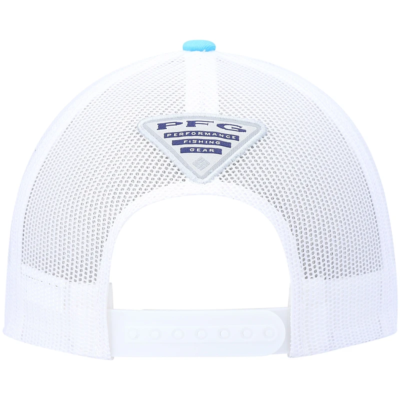 Casquette Columbia Blue PFG Trucker Snapback pour femme
