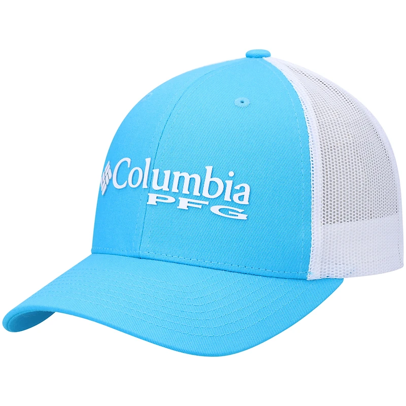 Casquette Columbia Blue PFG Trucker Snapback pour femme
