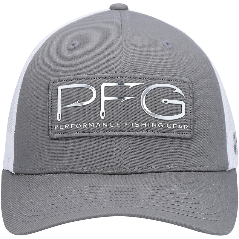 Women's Columbia Graphite PFG Trucker Snapback Hat