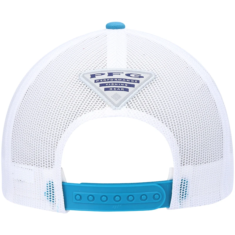 Casquette Columbia PFG Trucker Snapback pour femme, bleu sarcelle