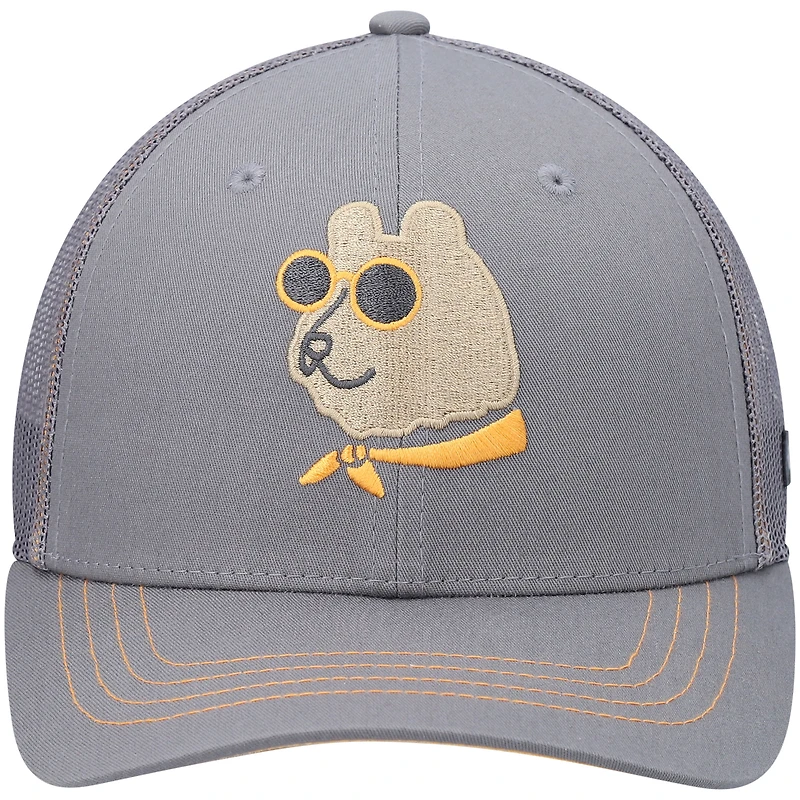 Youth Columbia Graphite Logo Snapback Hat