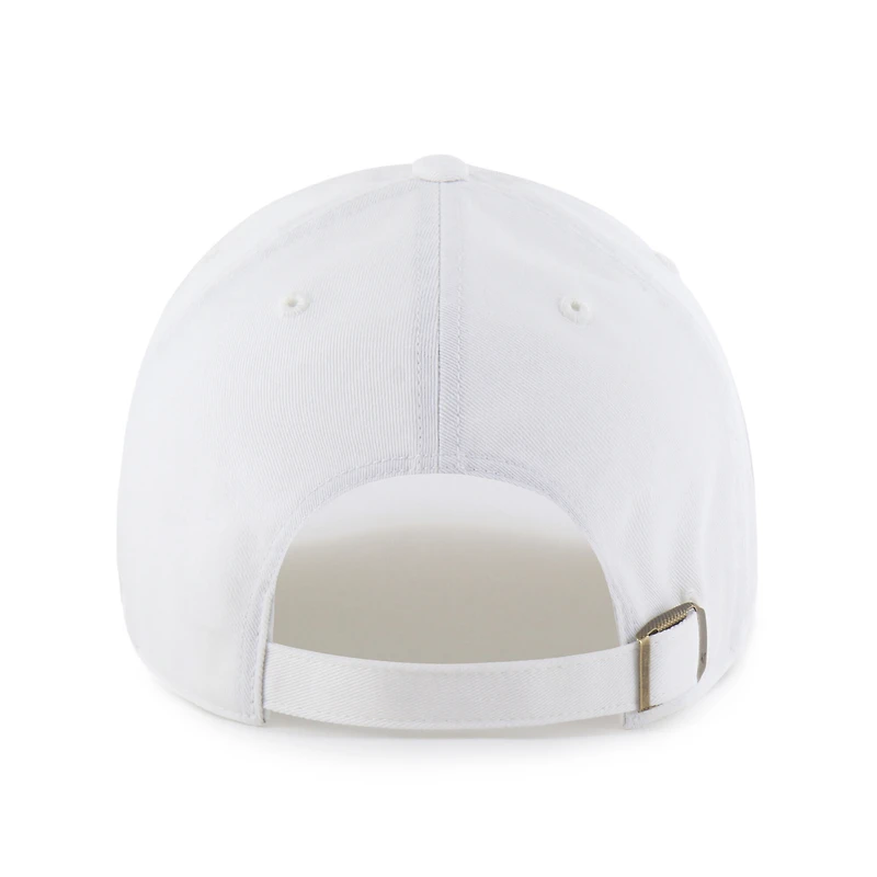 Men's '47 White Columbia University Clean Up Adjustable Hat