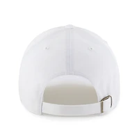 Men's '47  White Columbia University Clean Up Adjustable Hat