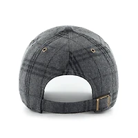 Unisex '47  Gray Columbia University Plaid Windowpane Clean Up Adjustable Hat