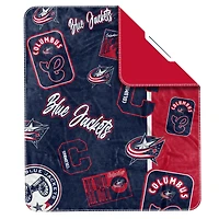 Couverture Dream Weave 50" x 60" des Blue Jackets de Columbus