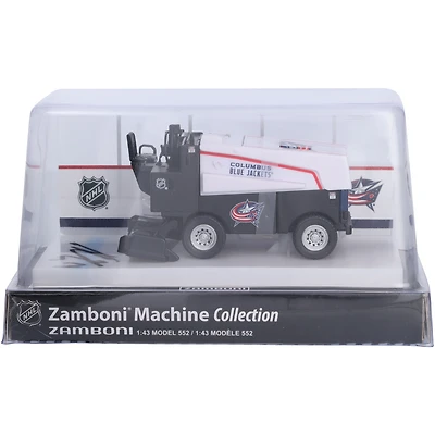Zamboni moulée sous pression autographiée par Adam Fantilli des Blue Jackets de Columbus à l'échelle 1:43