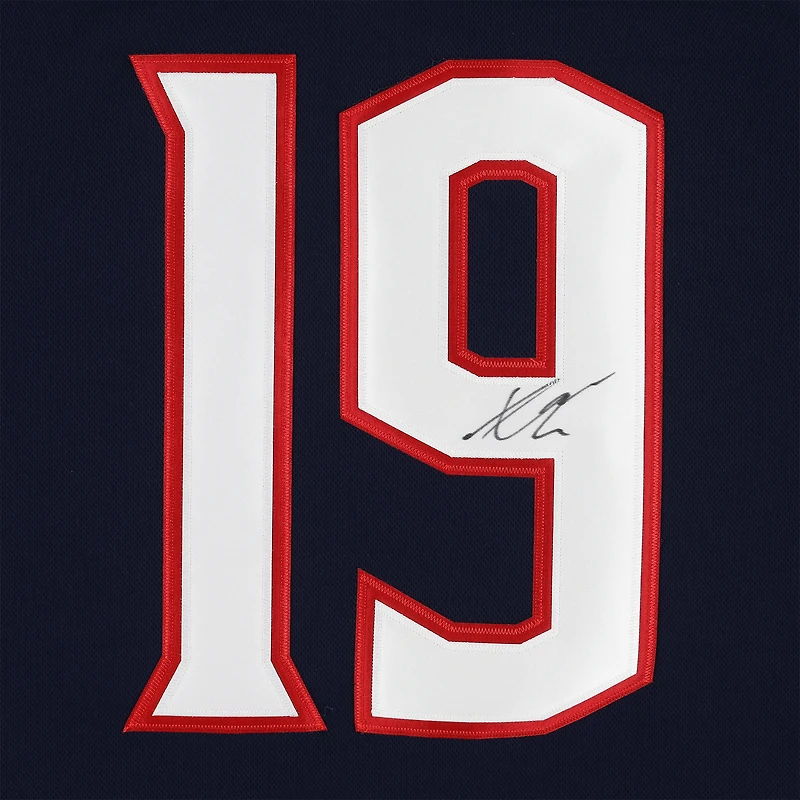 Adam Fantilli Columbus Blue Jackets Autographed 2025 Stadium Series Fanatics Premium Jersey