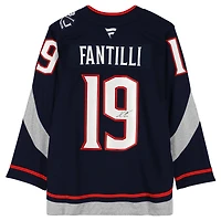 Adam Fantilli Columbus Blue Jackets Autographed 2025 Stadium Series Fanatics Premium Jersey
