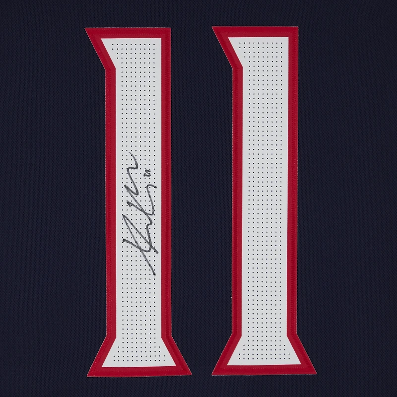 Adam Fantilli Columbus Blue Jackets Autographed Navy adidas Authentic Jersey