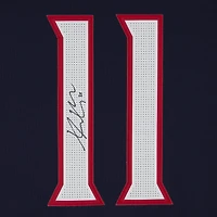 Adam Fantilli Columbus Blue Jackets Autographed Navy adidas Authentic Jersey