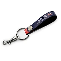 Columbus Blue Jackets - Coffret cadeau trois pièces en cuir avec étiquette personnalisée