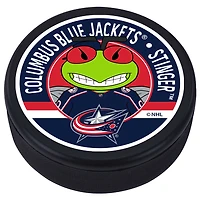 Columbus Blue Jackets - Rondelle de hockey de conception de mascotte