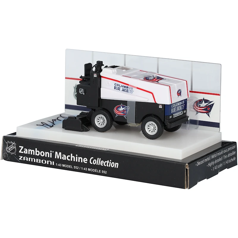 Kirill Marchenko Columbus Blue Jackets Autographed 1:43 Scale Die-Cast Zamboni  