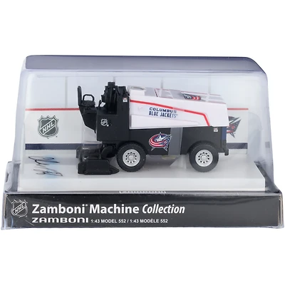 Zamboni miniature à l'échelle 1:43, autographiée par Kirill Marchenko des Blue Jackets de Columbus