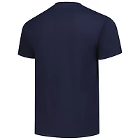 Men's Champion Navy Columbus Blue Jackets Primary Logo T-Shirt
