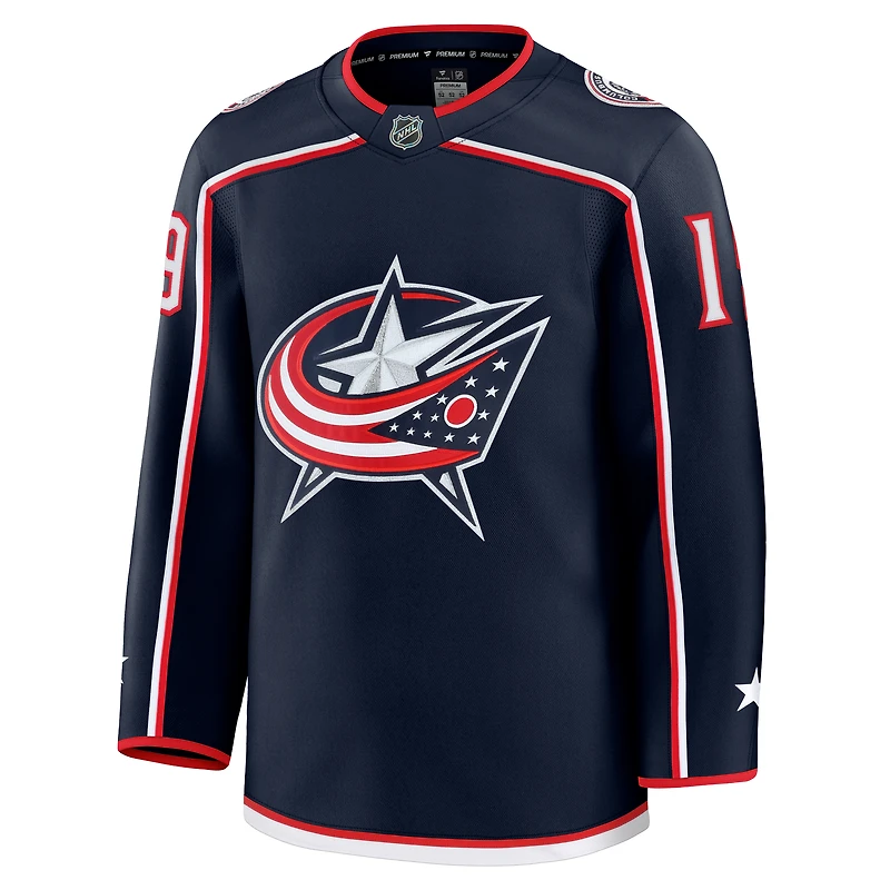 Men's Fanatics Adam Fantilli Navy Columbus Blue Jackets Home Premium Jersey