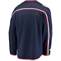 Maillot Fanatics Columbus Blue Jackets Breakaway Home pour hommes, bleu marine